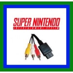 Official SNES Audio Video AV Cable for Super Nintendo console with RCA connectors